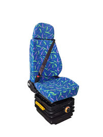 Material de couro sintético de reclinação do ângulo de Seat de condutor de ônibus 20-180 da forma do esporte