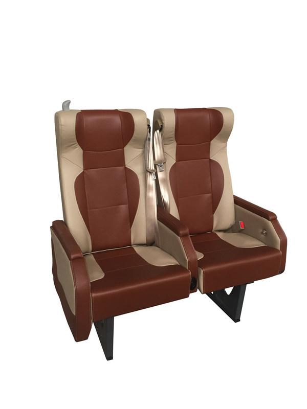 610mm Largura Luxury Bus Seats Marrom Branco Cor Com Serviço OEM ODM