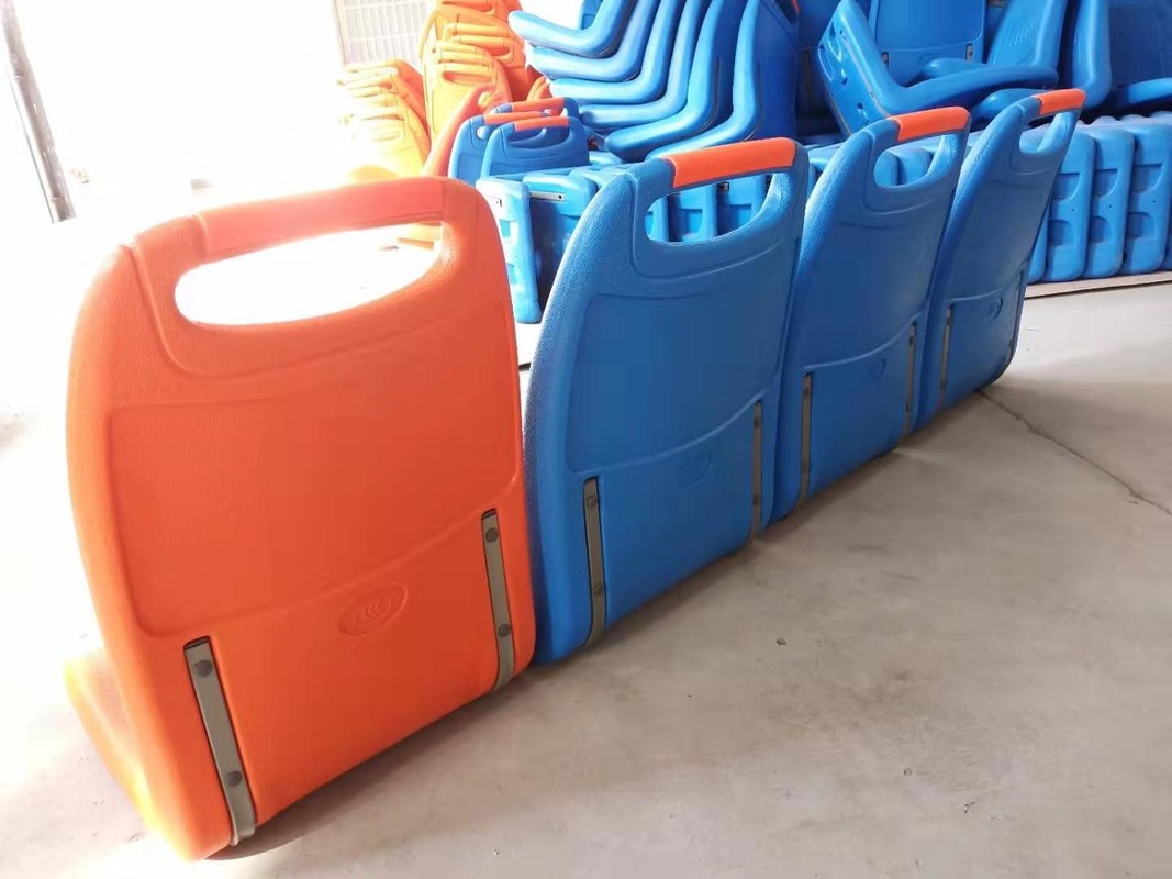 ABS Autobús de plástico de barco de assento único / duplo com almofada para ônibus da cidade do navio