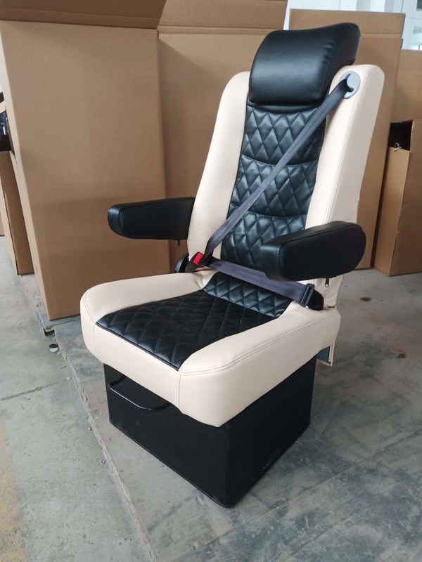Van Seat luxuoso de ajuste manual de alta qualidade para MPV ou motorhomes