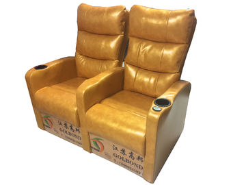 Ergonomically sofá do assento do teatro, recuperação secional da esponja dos sofás do cinema