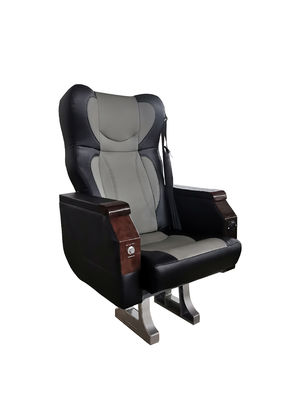 Treinador luxuoso Folding Bus Seats da tela de couro do OEM para a venda