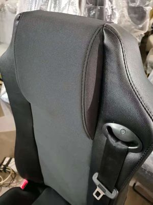 Profundidade de couro artificial de aço forte 460mm de Seat Width 545mm do condutor de ônibus
