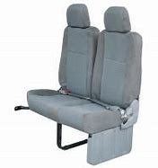 Disposição luxuosa dos assentos de dobradura 2+2 de Toyota Hiace Van do couro sintético