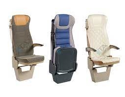 Piloto de aço forte Folding Bus Seat para o ônibus da balsa do barco