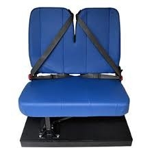 Ônibus dobrável Seat do giro do trem da estrada de ferro de pano da tela do CCC